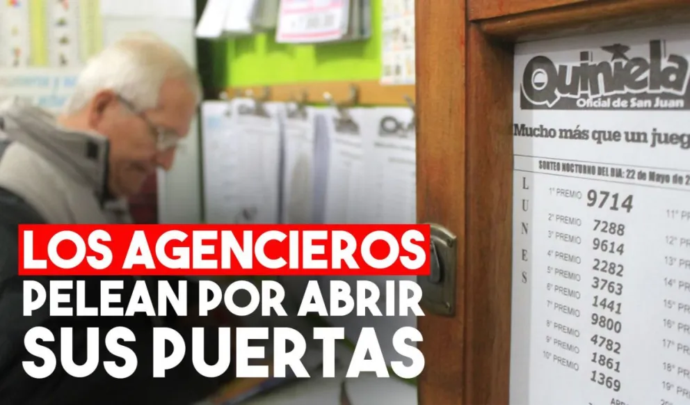 Los agencieros reclaman para que los dejen trabajar
