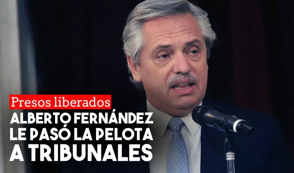 Alberto Fernández se desligó de las salidas de los detenidos y lo dejó en manos de los tribunales
