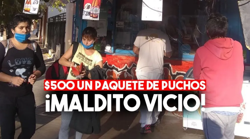 Largas filas en kioscos sanjuaninos para comprar cigarrillos