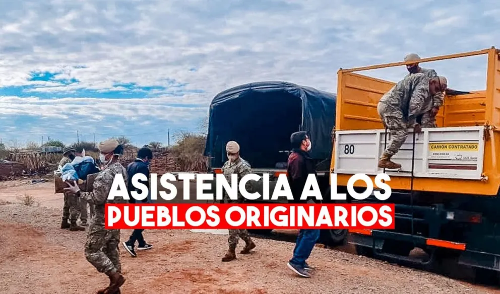 Las familias de pueblos originarios recibieron el segundo módulo de emergencia