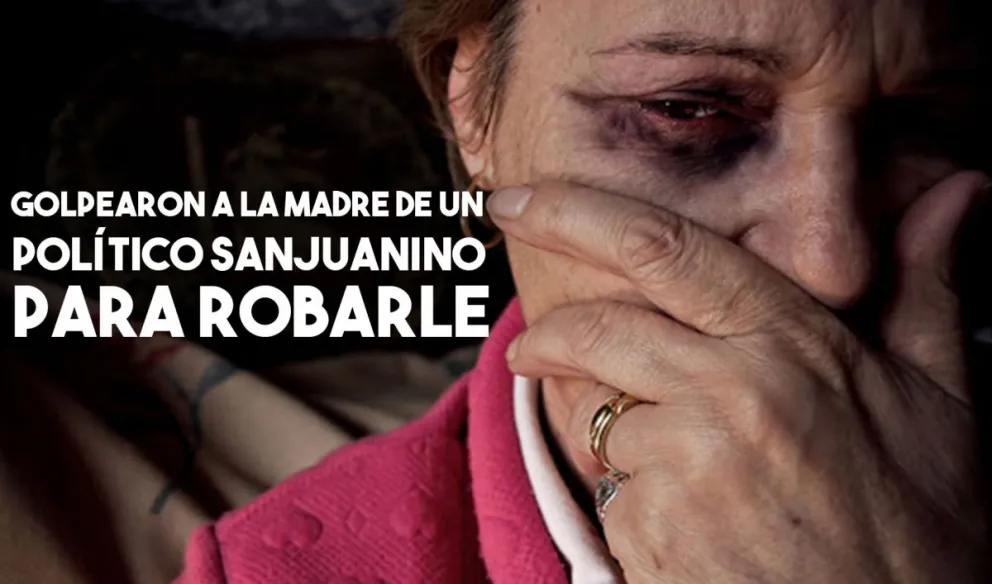 Robaron en la casa y golpearon a la madre de un ex candidato a gobernador de San Juan