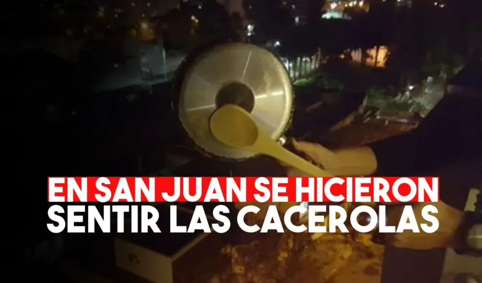 La provincia dijo presente en el cacerolazo