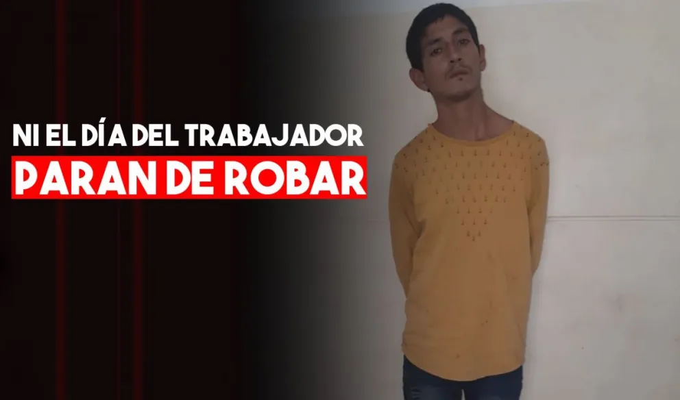 Un joven robó de una ferretería un tanque de agua y terminó detenido