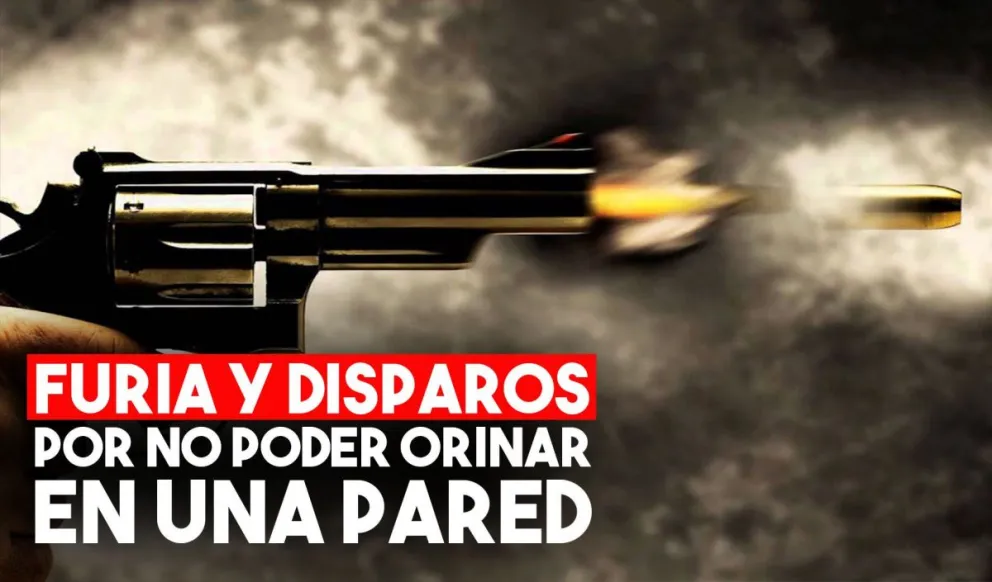 Le pidieron que no orine una pared y le disparó a un vecino