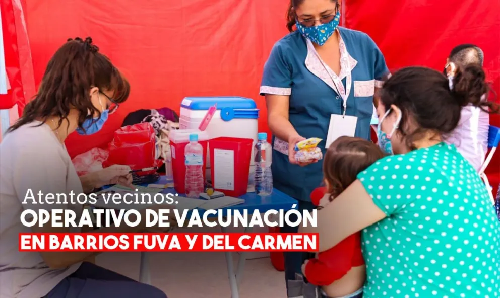 Se viene un operativo especial de vacunación en Capital