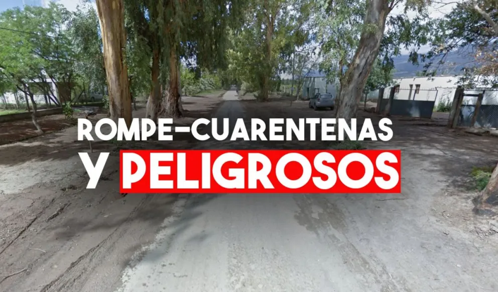 Violaron la cuarentena y se resistieron al arresto a los cuchillazos