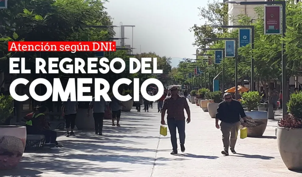 Vuelve el comercio y atenderá según el número de DNI