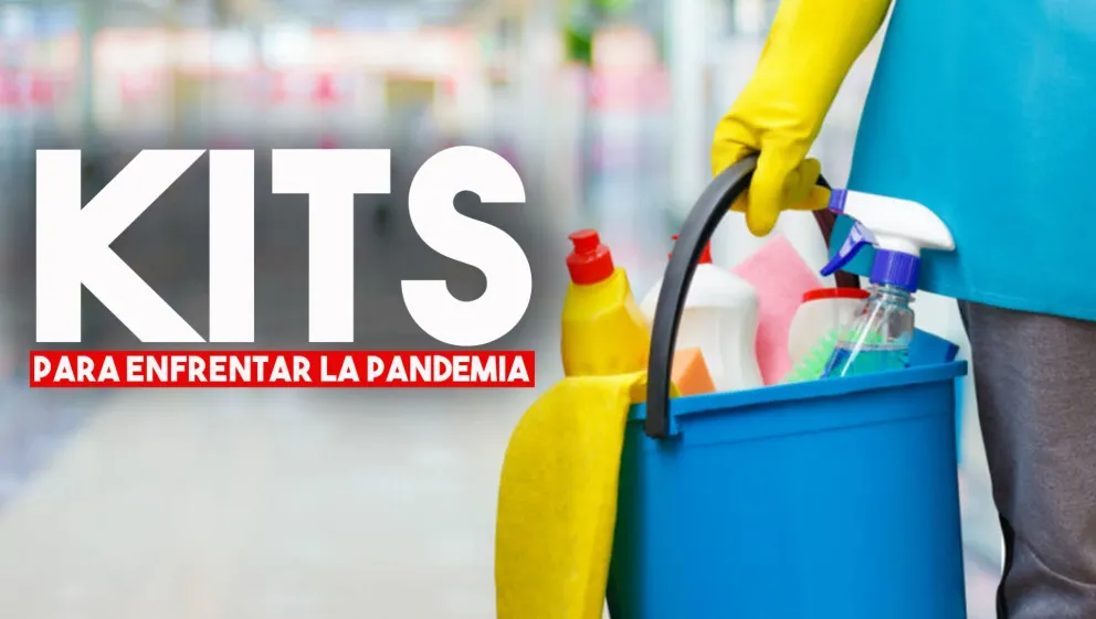 Vuelven los kits de limpieza y alimentos a precios acordados