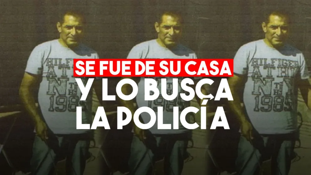 Buscan a un hombre que se fue de su casa en La Bebida