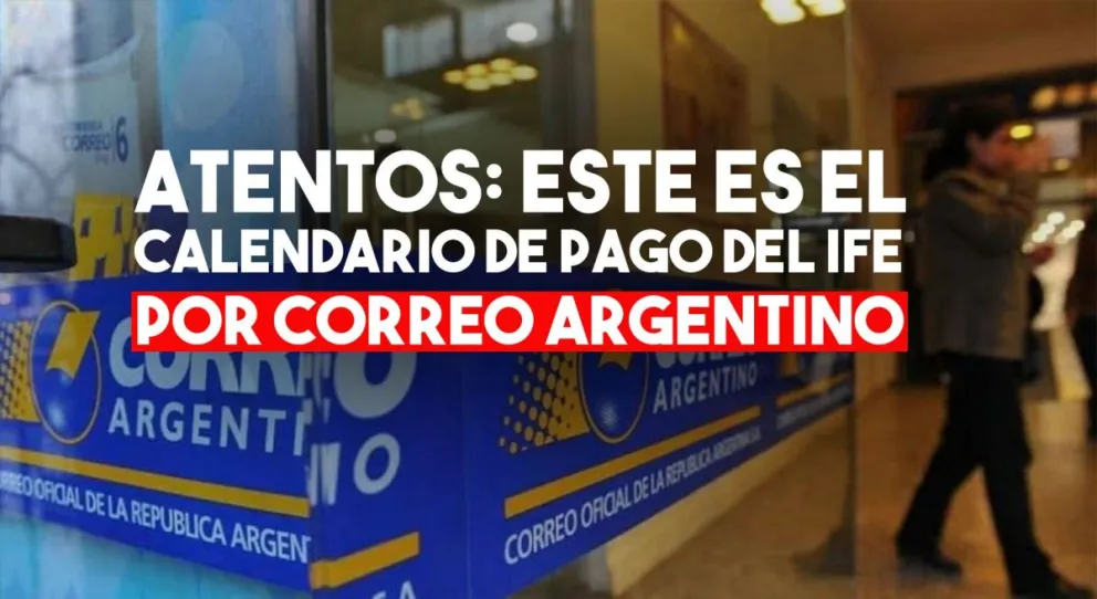 Publicaron el calendario de pago para el bono de $10.000 por Correo Argentino