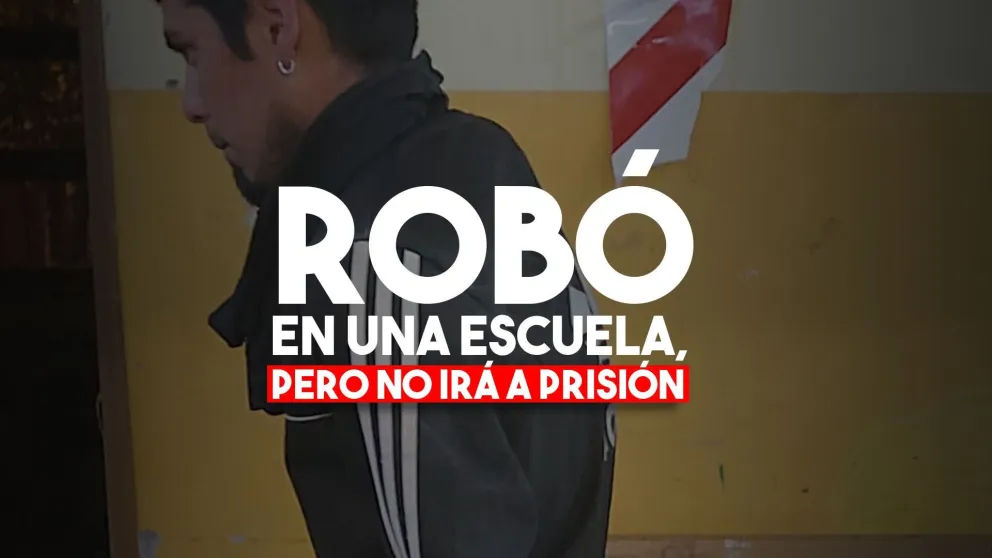 Condenaron al ladrón que robó en una escuela y atacó a policías