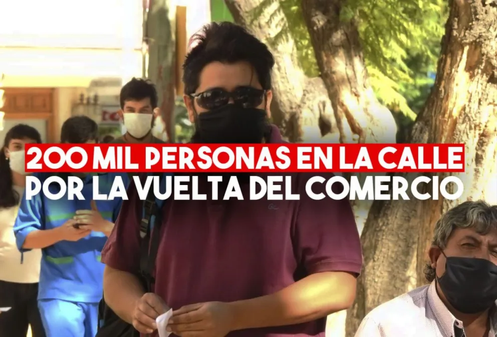 Por la reapertura del comercio, estiman que 200 mil personas saldrán a la calle por día