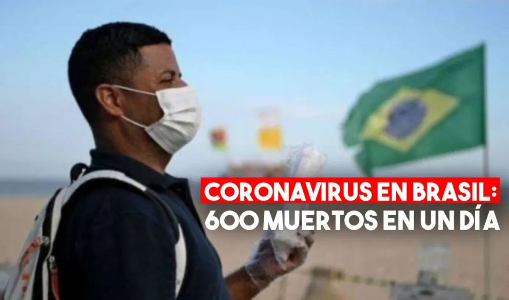 Coronavirus: Brasil registra otro dramático récord de muertes en 24 horas