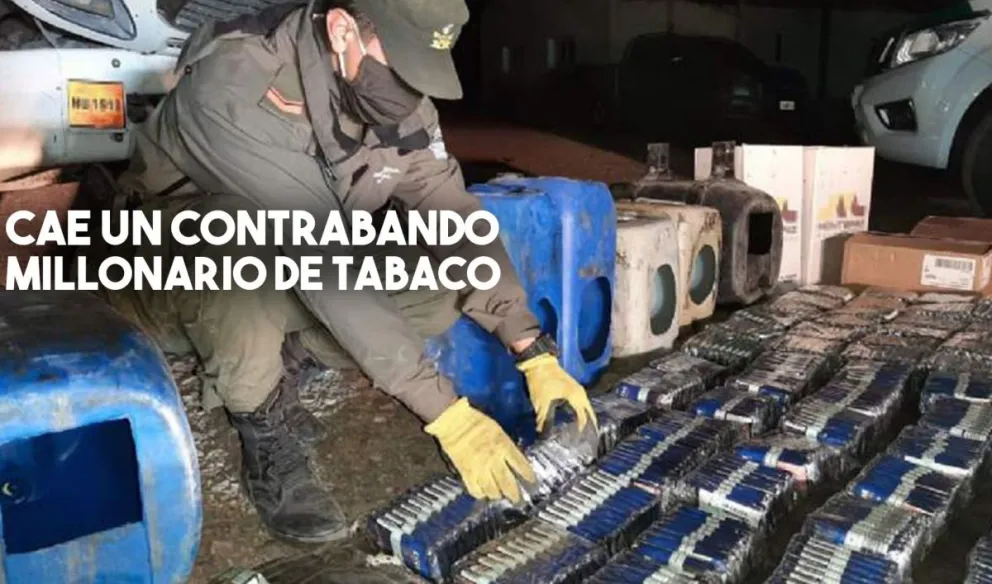 Caen en Mendoza dos camiones que contrabandeaban cigarrillos desde San Juan a Chile