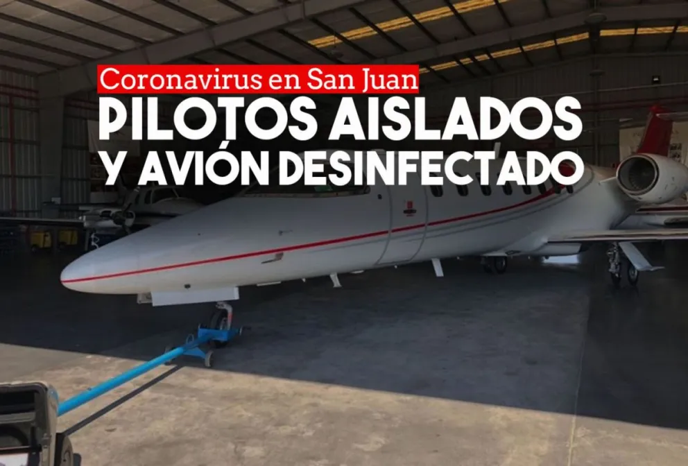 Los pilotos del avión que trasladaron al paciente con coronavirus están aislados