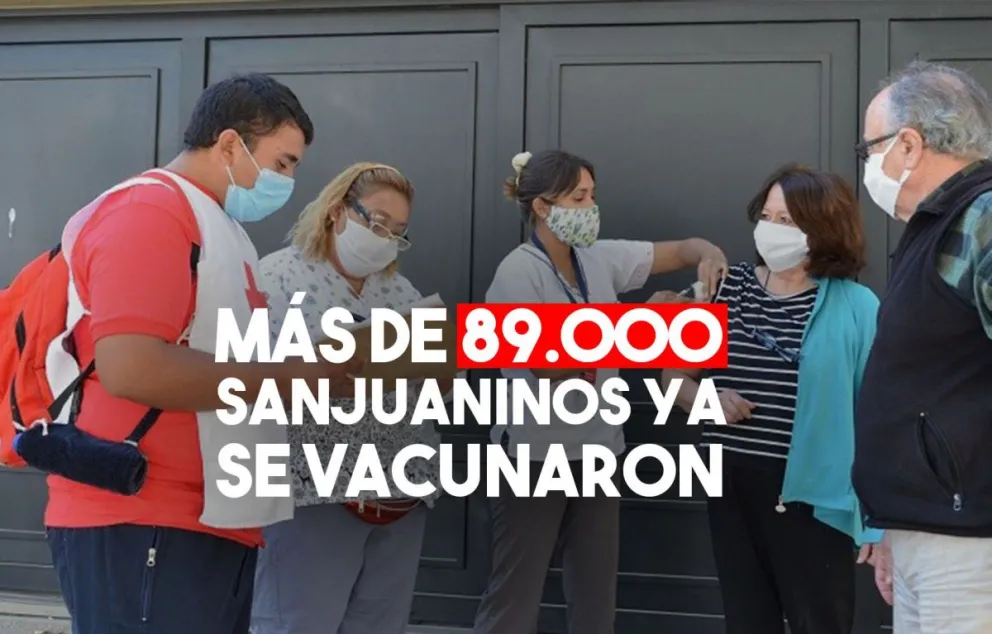 Más de 89.000 sanjuaninos ya se vacunaron contra la gripe