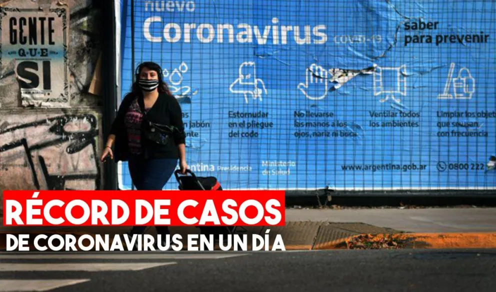 Confirmaron 188 nuevos casos de coronavirus en las últimas 24 horas