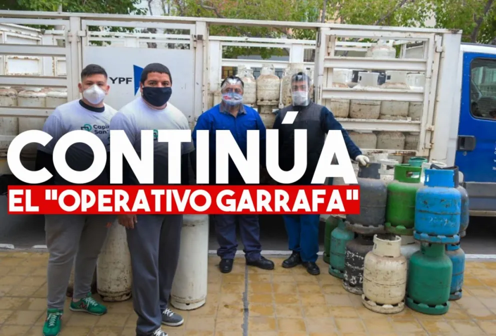 En cuatro departamentos, continúa la venta de garrafas a precios bajos