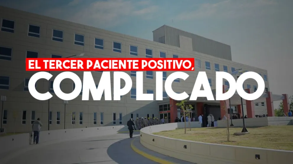 El tercer paciente positivo de coronavirus sufrió un empiema