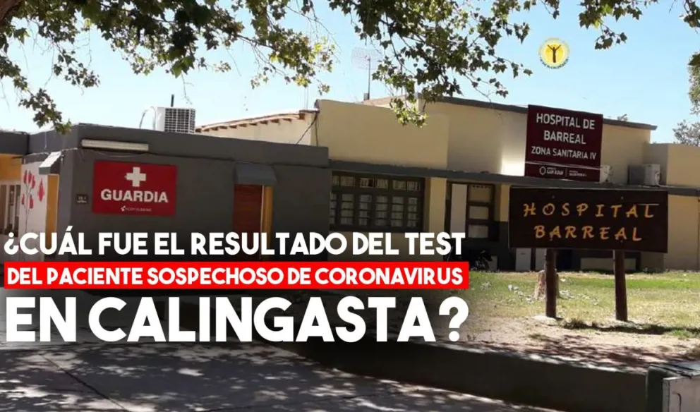 Calingasta: dio negativo el hisopado al trabajador minero