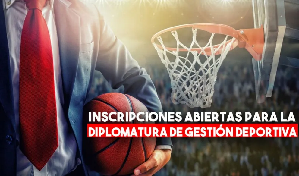 Este lunes comienzan las inscripciones para la Diplomatura de Gestión Deportiva