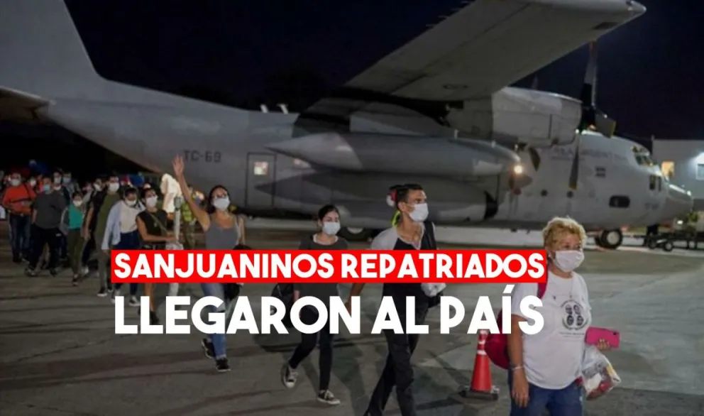 Sanjuaninos repatriados regresaron al país
