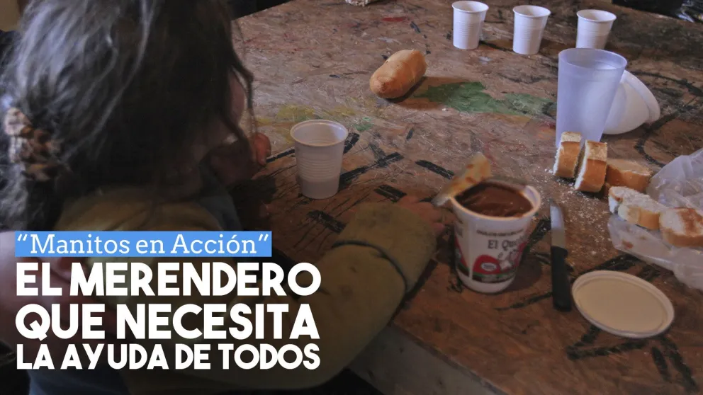 "Manitos en Acción", el merendero que necesita de la ayuda de todos para poder funcionar