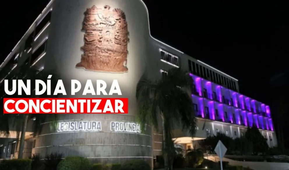 La Cámara de Diputados se ilumina por la fibromialgia