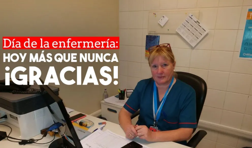 Día de la enfermería: la historia de Luisa en medio de la batalla contra el coronavirus