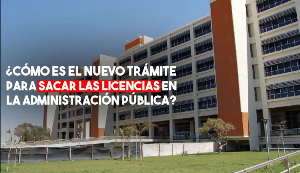 ¿Cómo es el nuevo trámite para sacar las licencias en la administración pública?
