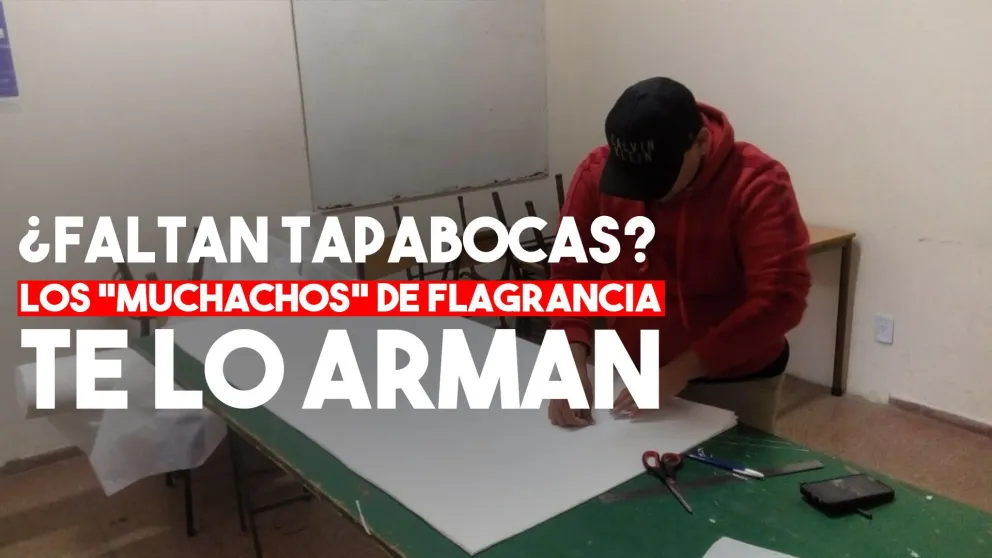 Los juzgados en Flagrancia deberán confeccionar tapabocas y cofias