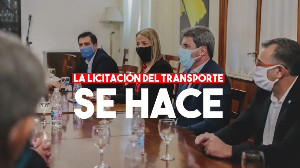 El gobernador aseguró que la licitación del transporte público se hará este año