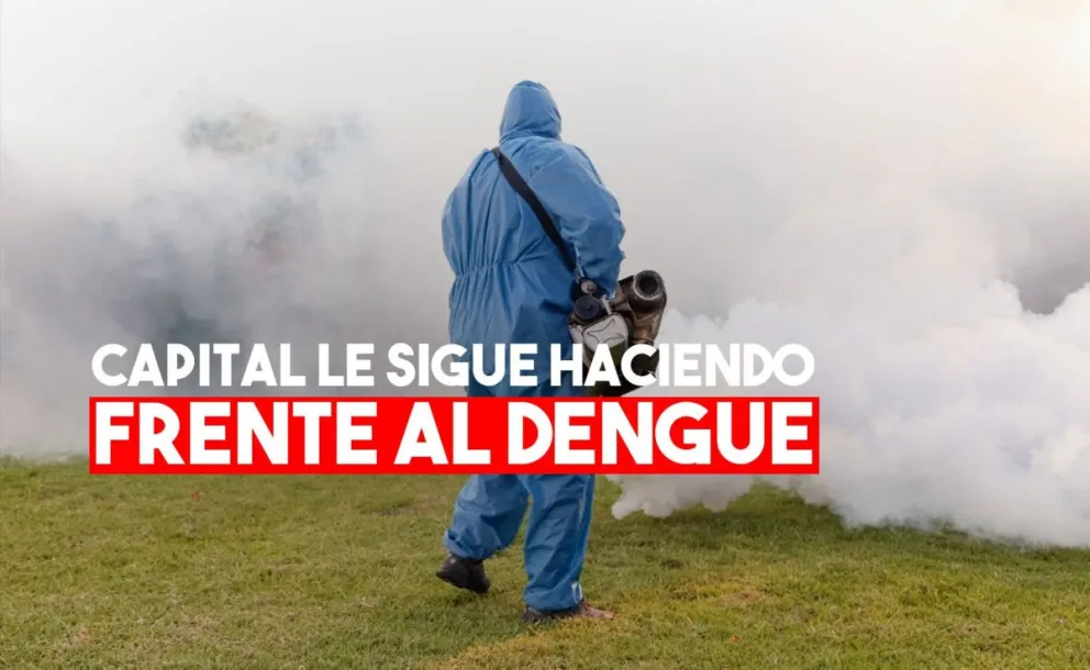 Continúan los operativos anti-dengue en Capital