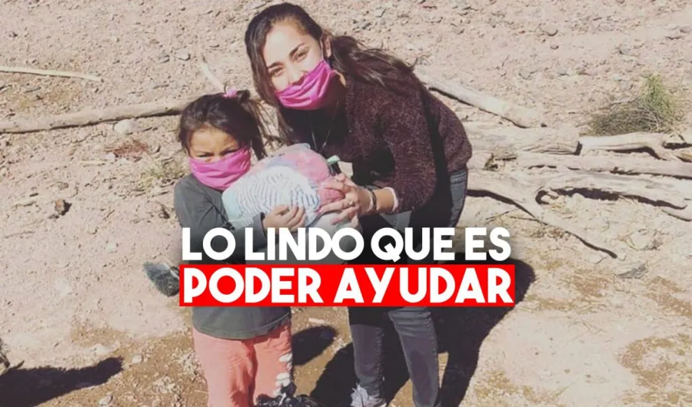 Jóvenes solidarias donaron ropa y alimentos a quienes más lo necesitan
