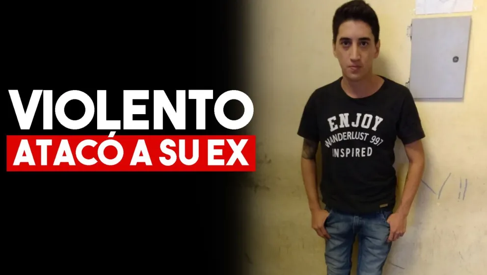 Golpeó a su ex pareja y le destruyó el celular