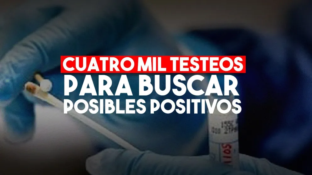 Estiman que harán cuatro mil testeos de Covid-19 en un mes