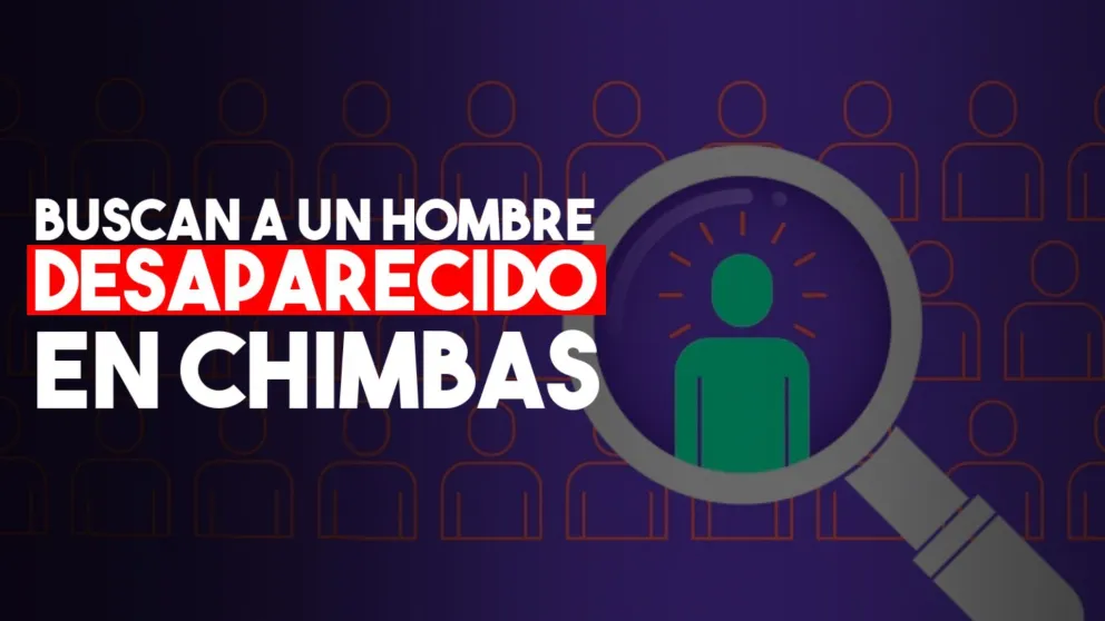 Buscan a un hombre que desapareció en Chimbas