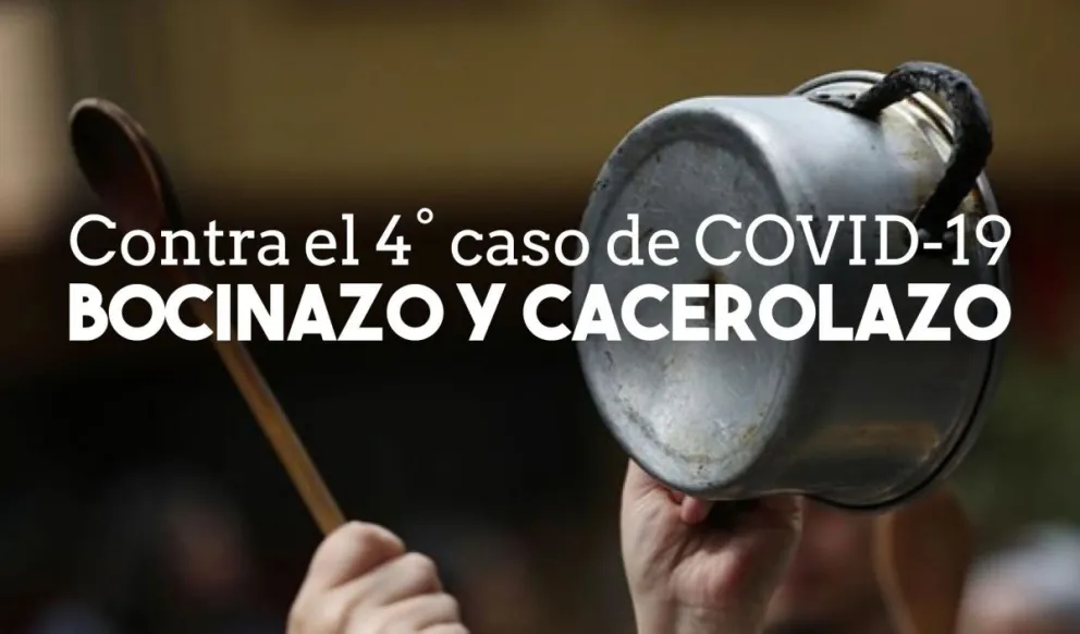 Bocinazo y cacerolazo en San Juan