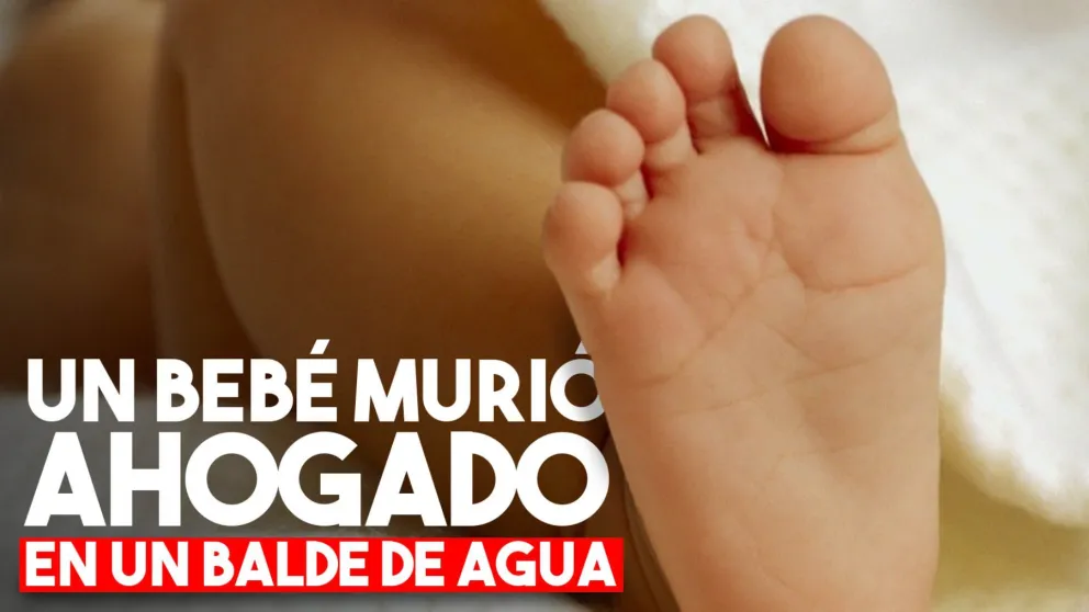 Un bebé murió ahogado tras caer a un tacho de agua