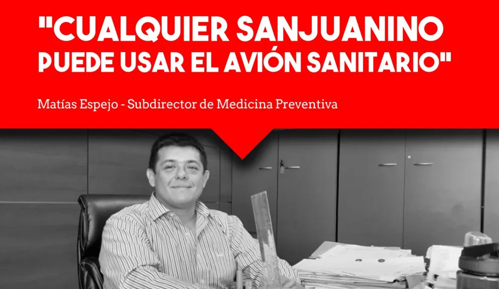 Avión sanitario y polémica: las explicaciones del tercer caso