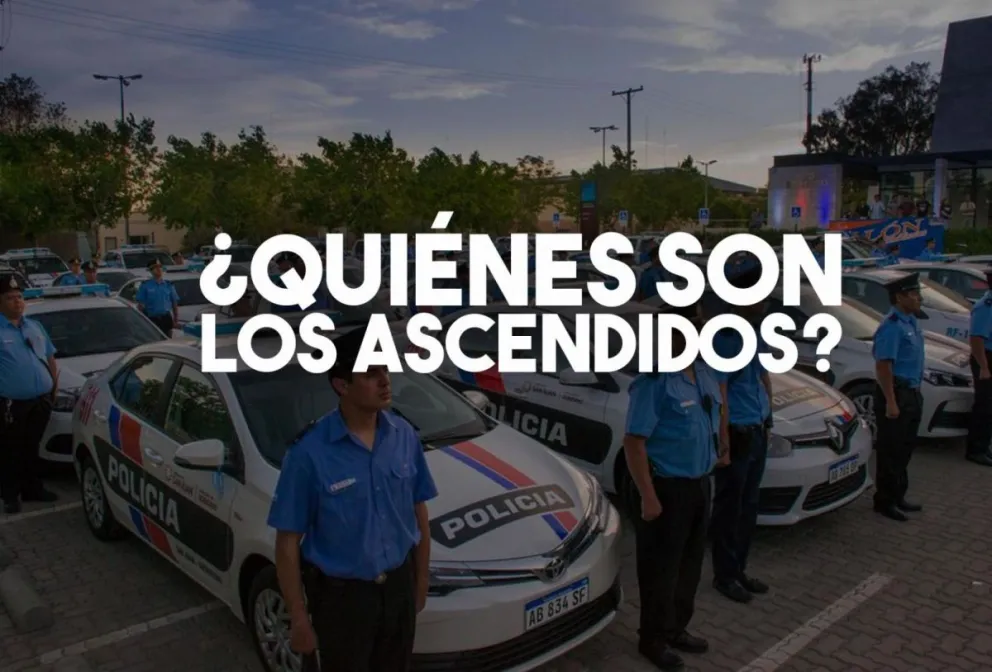 Uno a uno, los ascendidos de la Policía