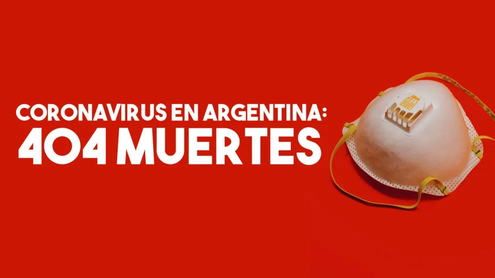 Aumentan a 404 las muertes por coronavirus en el país
