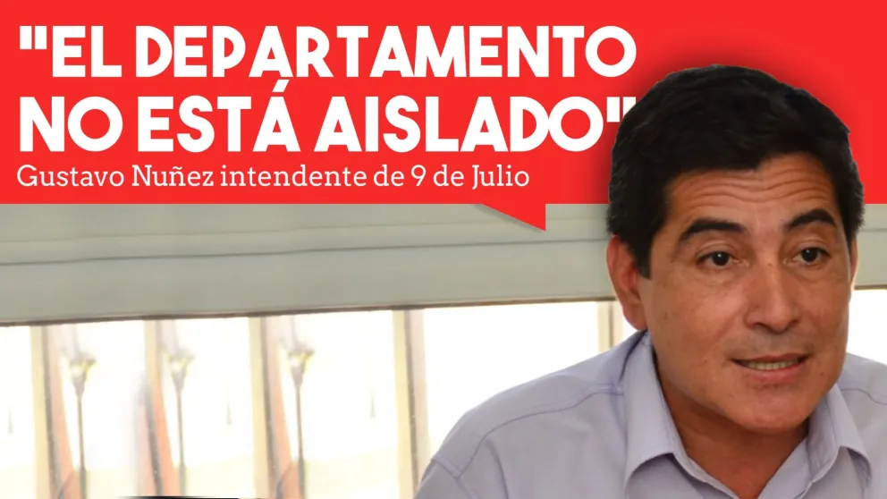 El intendente de 9 de Julio aseguró que el departamento no se encuentra cerrado
