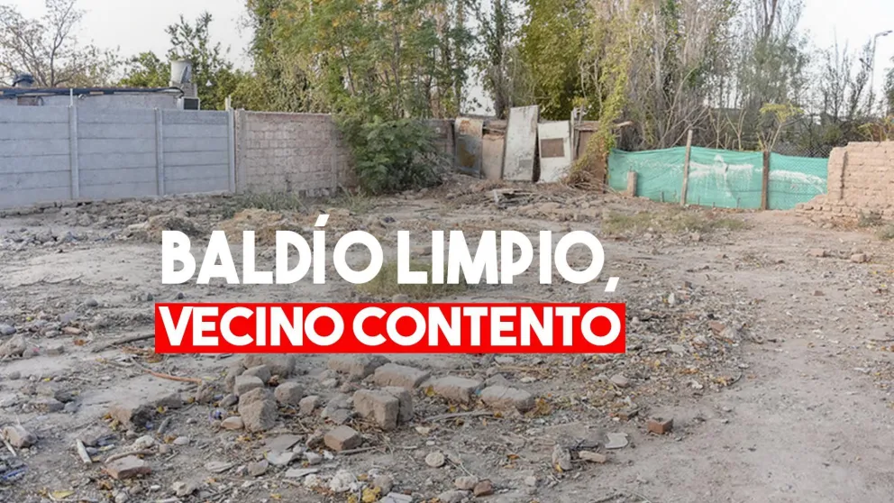 Continúa la limpieza de baldíos en Capital