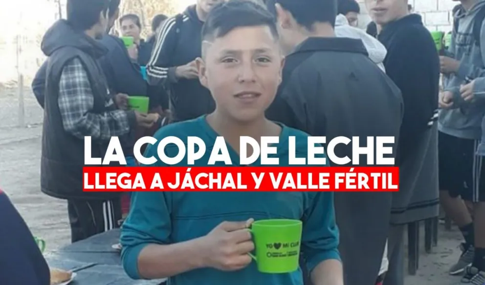 La Copa de Leche llegará este viernes a Valle Fértil y Jáchal