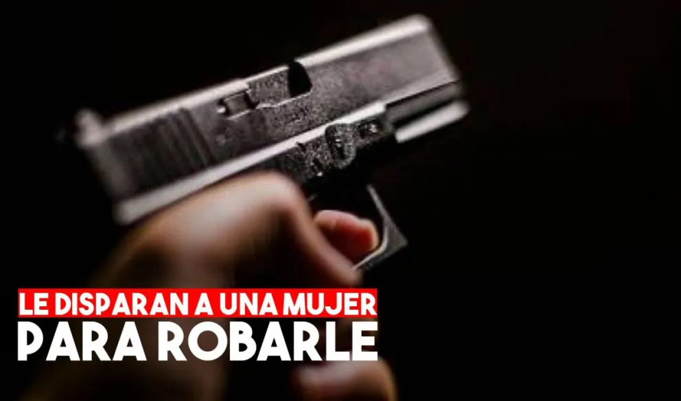 Balean a una mujer en un intento de robo
