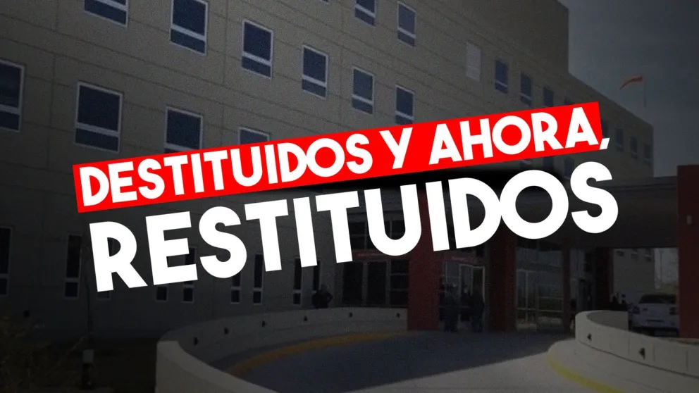 Los jefes de Servicio del Hospital Rawson serán restituidos por orden de Uñac