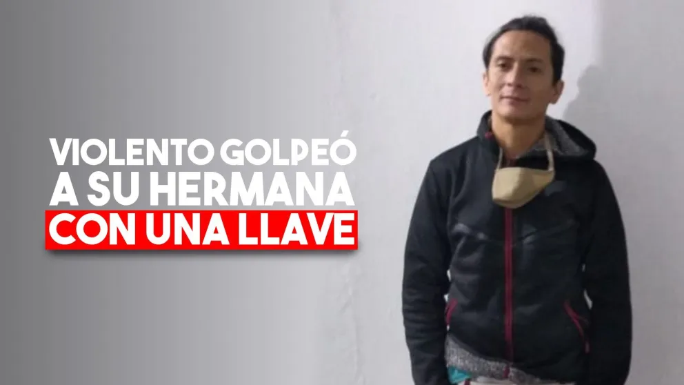 Atacó a su hermana con una llave doble, le tiró el colchón a la calle y la dejó afuera