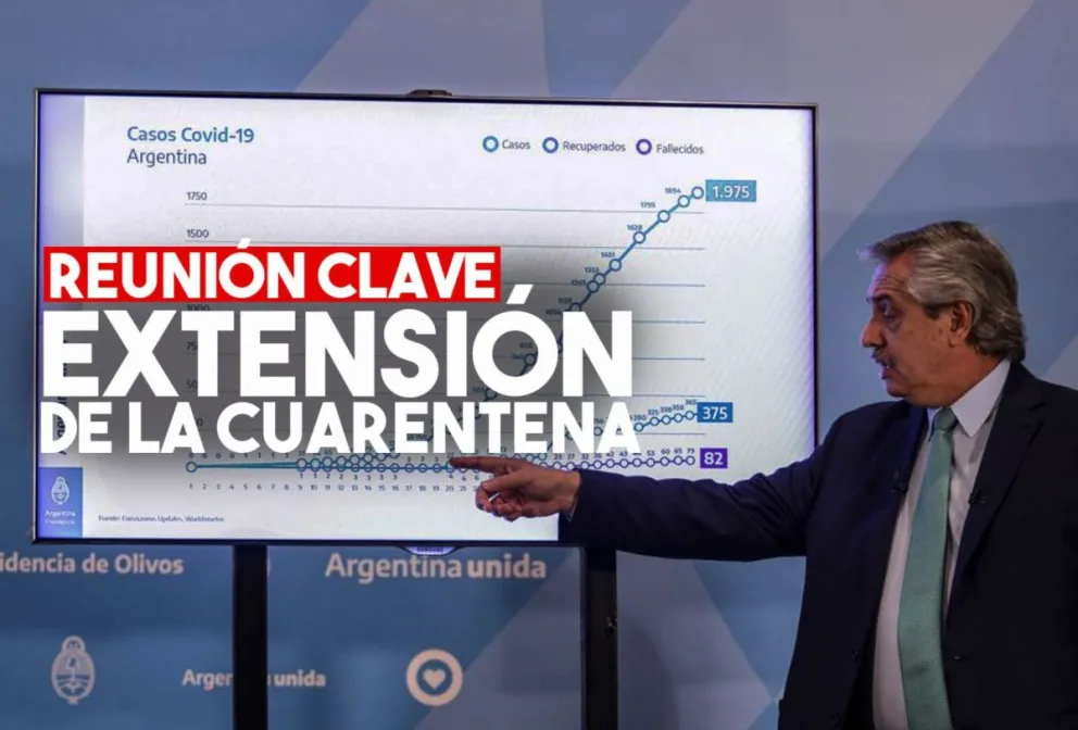 Antes de anunciar la prórroga del aislamiento, Fernández recibe al comité de expertos