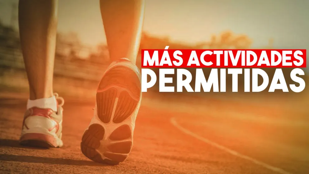 Habilitan más actividades: juntadas familiares y deportes al aire libre